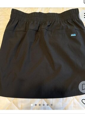 Kavu Black Active Mini Skirt with Elastic Waist
